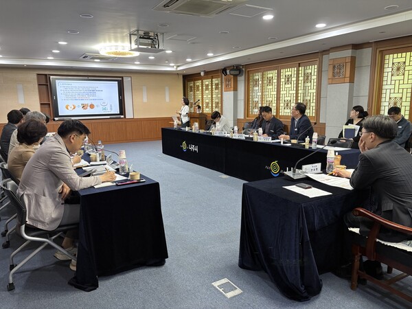 배 기능성 소재 연구용역 개발 최종 보고회 / 사진=나주시