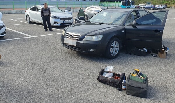 고흥군, 고령 운전자 ‘차선이탈 경보장치’ 설치 지원 / 사진 = 고흥군