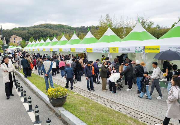 담양군, 담양대나무축제 기간 농특산물 판매 ‘성황’ / 사진 = 담양군