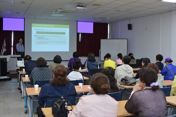 농작업 안전 실천 역량 강화 교육 / 사진=신안군