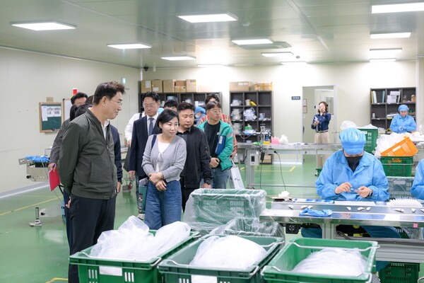 남원시 바이오산업연구원 방문 / 사진 = 순천시