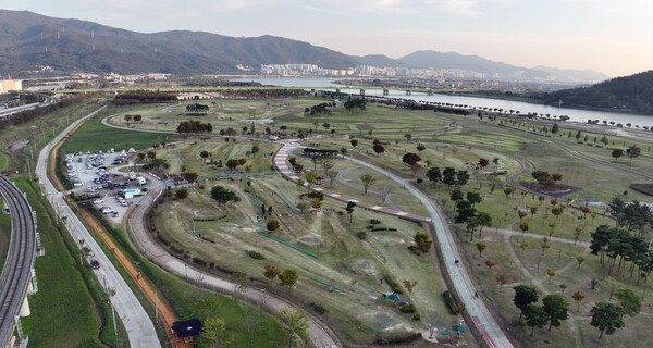 양산시 황산파크골프장 전경 / 사진=양산시