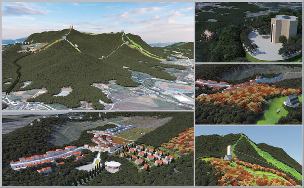 방장산 산악관광 조감도 / 사진 = 고창군