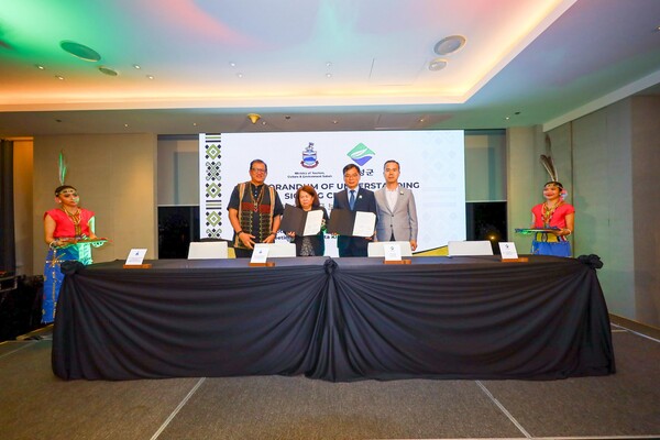 말레이시아보성군과 말레이시아 사바주 간 업무협약을 체결하였다.(말레이시아 코타키나발루 메리어트 호텔) / 사진=보성군