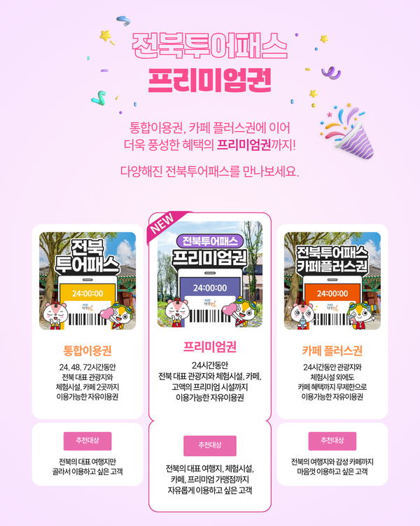 전북투어패스 프리미엄권 배너광고 / 사진 = 전북특별자치도