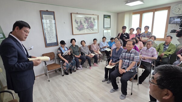 정철원 담양군수, ‘마을로 찾아가는 군민과의 대화’ 본격 시작 / 사진=담양군