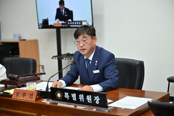 탄소중립 녹생성장 특별위원회 심부건 위원장 / 사진=완주군