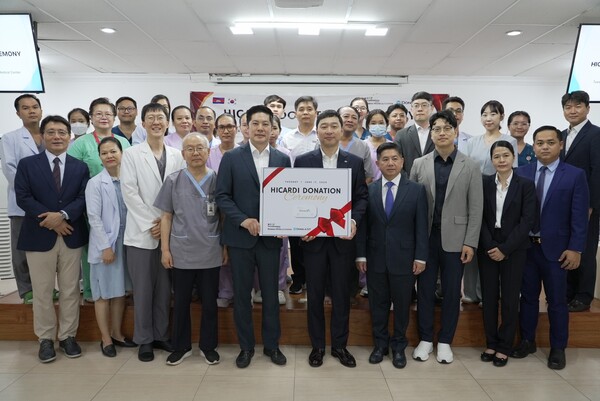 동아ST, 캄보디아 헤브론의료원에 하이카디 기부… 글로벌 사회적 책임 활동 확대 / 사진=동아제약