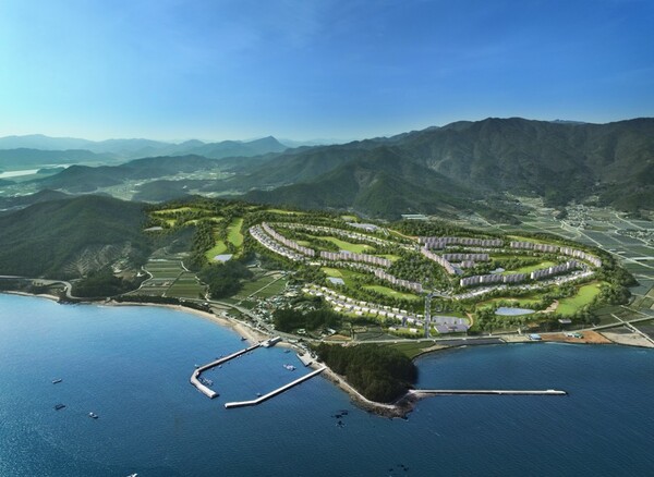 보성군  KTX 시대 맞아 6,045억 원 민간투자 확정_보성 주거복합타운 조감도 / 사진 = 보성군