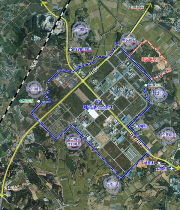 익산 제3일반산단 확장 / 사진 = 전북특별자치도
