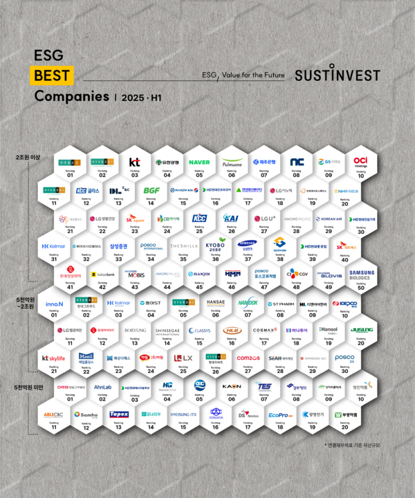 서스틴베스트 '2025년 상반기 ESG Best Companies' / 사진=동아제약
