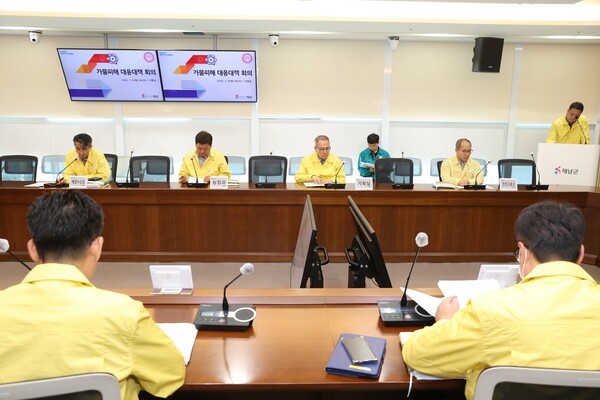 가뭄피해 대응대책회의 ／ 사진 ＝ 해남군