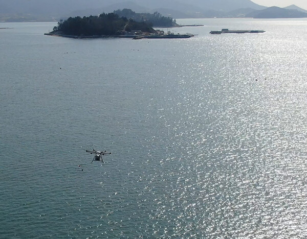 고흥군, K-드론 배송 대표주자 입지 굳힌다 (드론배송) / 사진 = 고흥군