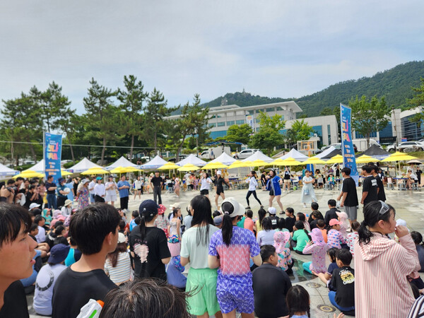 진도군, 폭염 날린 ‘씬나부네 철마 미니 워터밤’ 성황리에 종료 / 사진=진도군