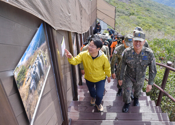 무등산 정상 상시개방 개통식 / 사진=광주광역시