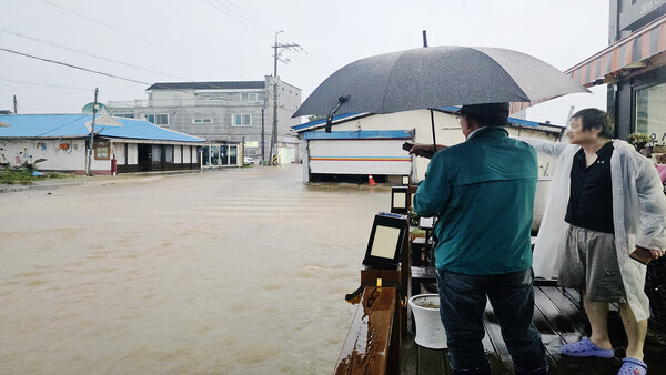 서산시가 집중호우 피해 복구에 총력을 기울이고 있다./ 사진=서산시