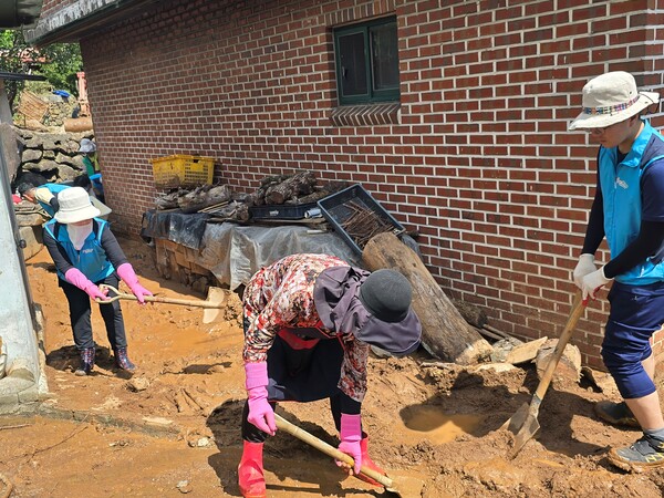 산사태 피해복구 / 사진=전라남도