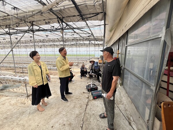 김제시 외국인 계절근로자 폭염 대응 현장 점검 실시 / 사진=김제시