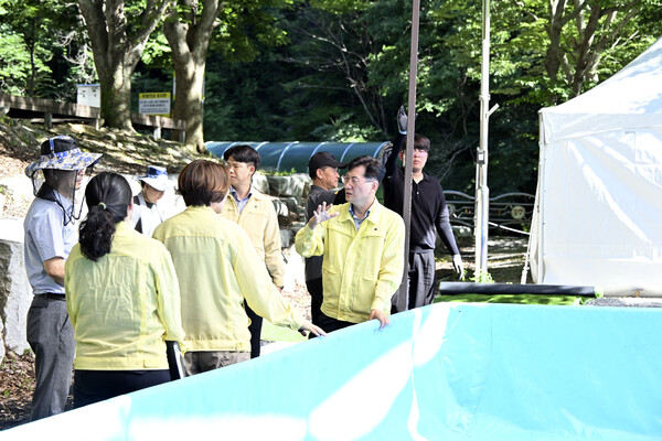 제3회 쿨밸리 페스티벌 현장점검 / 사진=장수군