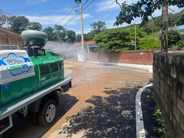 장성군이 풍수해 지역 감염병 예방에 행정력을 집중하고 있다 / 사진=장성군