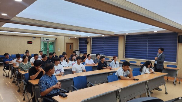 제106회 전국체육대회에 대비해 열린 권역별 학교운동부 연수 모습. / 사진=전라남도교육청