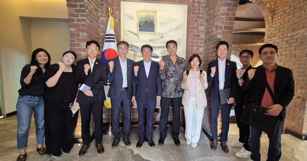 국제 스포츠 외교로 올림픽 유치 기반 ‘공고히’ (주싱가포르 대한민국대사관 방문) / 사진=전주시