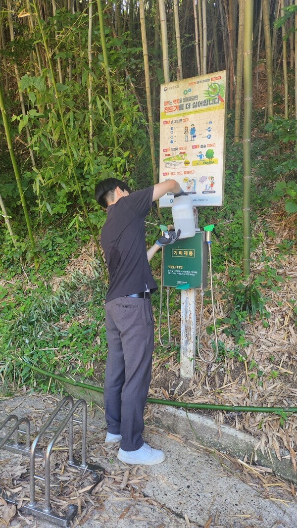 기피제함(남산) / 사진=담양군
