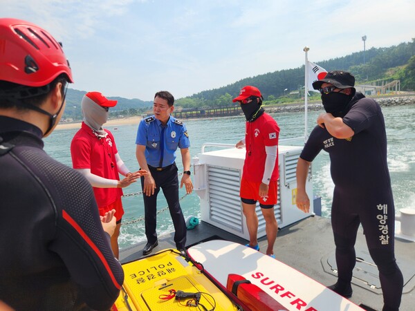 당진도시공사 합동 인명구조 훈련 / 사진=당진시