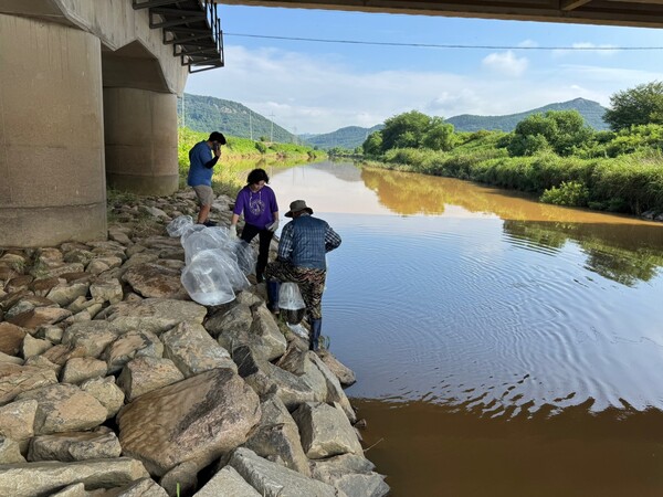 전북자치도, 하천 생태계 살리는 미꾸라지류 43만 마리 방류 / 사진=전북자치도