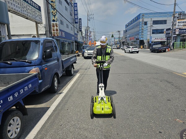 전주시, 싱크홀 예방 위한 지반탐사 추진 / 사진=전주시
