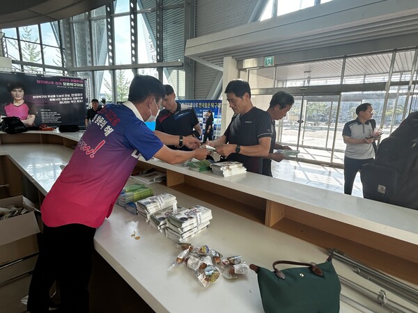 현정화배 탁구대회 당진시 홍보 / 사진=당진시