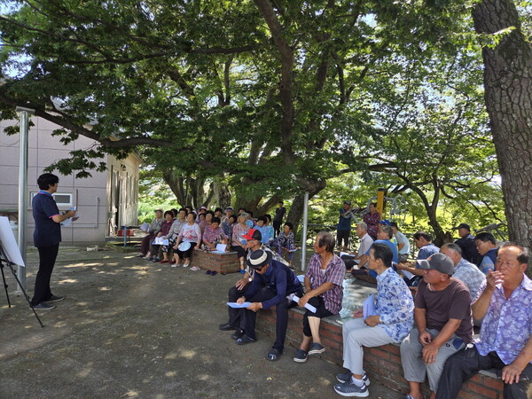 고흥군은 호서·옥룡·청룡 하수처리구역 확대사업 본격 착수를 위해 해당 마을을 방문해 주민설명회를 열었다. / 사진 = 고흥군