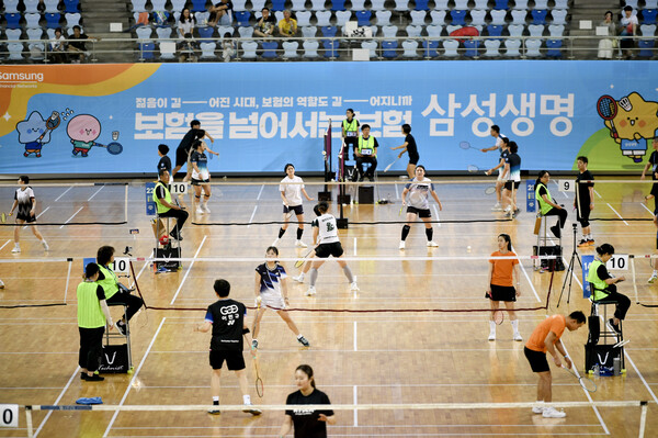 삼성생명_2025 배드민턴 페스티벌 개최 / 사진=삼성생명