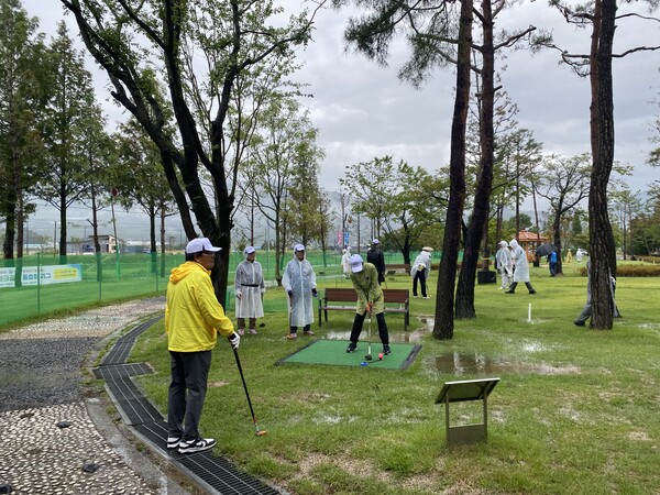 장계 파크골프장 개장식 / 사진 = 장수군