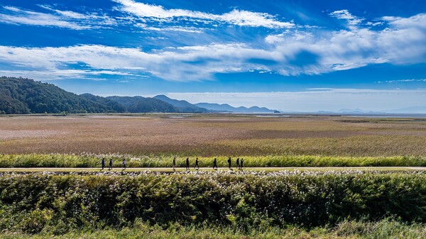 남파랑길을 걷는 사람들 / 사진 = 순천시