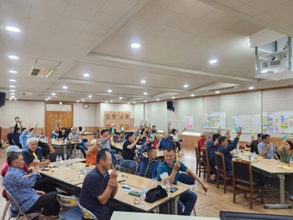 마을활동가 워크숍 / 사진 = 장흥군