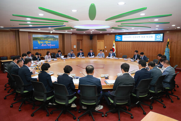 화순군 2026년도 신규시책 발굴 보고회 모습 / 사진=화순군