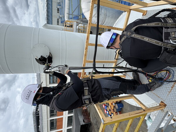 보건환경연구원 굴뚝먼지 숙련도평가 / 사진=광주광역시