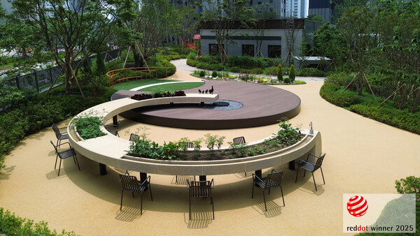 레드닷 디자인 어워드 수상작 팜핏 적용 현장_더샵 일산퍼스트월드 / 사진=포스코이앤씨