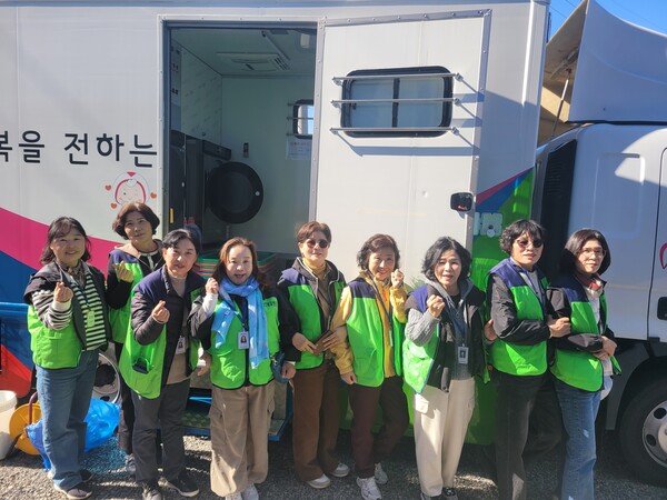 부안 하서면, 찾아가는 이동빨래방 ‘뽀송이’ 운영 / 사진 = 부안군