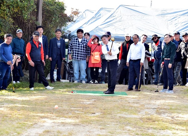 죽산파크골프장개장식 / 사진=김제시