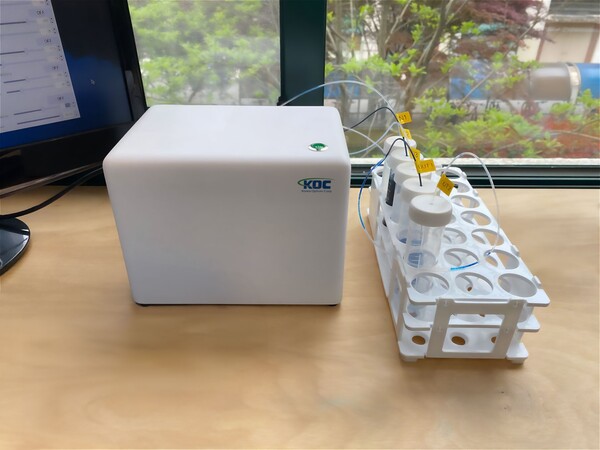 CES 혁신상 - 고려오트론 KOC CTC SAW MicroLab / 사진=전라남도