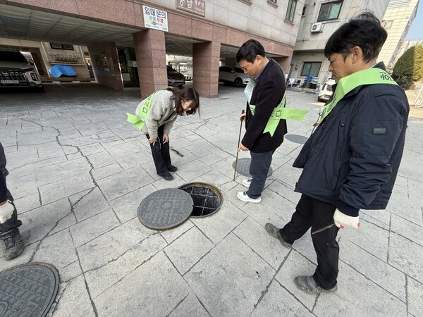 개인하수처리시설 지도점검 / 사진=당진시