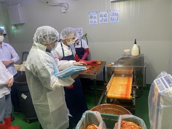김장철 식재료 위생점검 / 사진 = 광주광역시