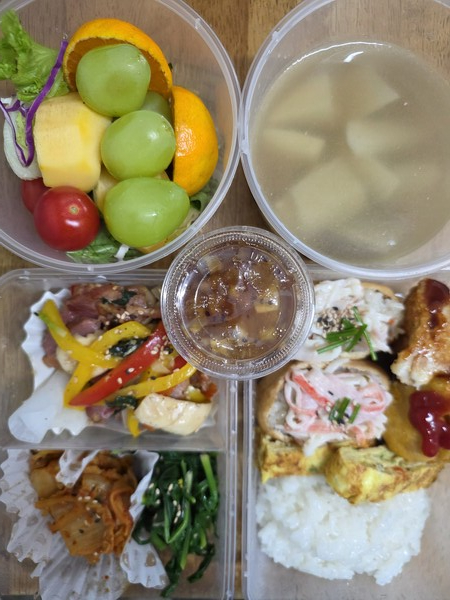 고창군드림스타트, 보호대상 수험생에게 전달한 수제도시락  / 사진 = 고창군