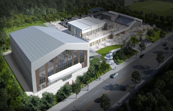 라켓 스포츠센터 조감도 / 사진=청주시