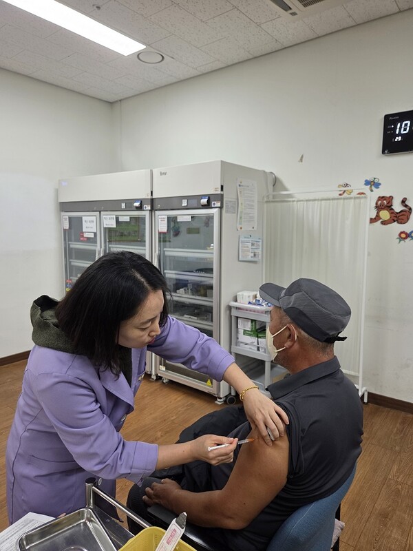 대상포진 예방접종 / 사진=순천시