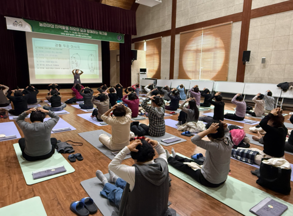 진안군 농촌여성 지역활동 소통, 힐링 워크숍 / 사진=진안군