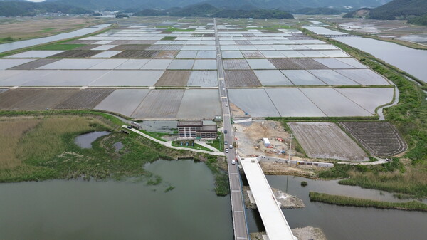 고흥군, 포두 송산지구 배수개선사업 주민설명회 개최 - 포두 송산지구 배수개선사업 대상지 / 사진=고흥군