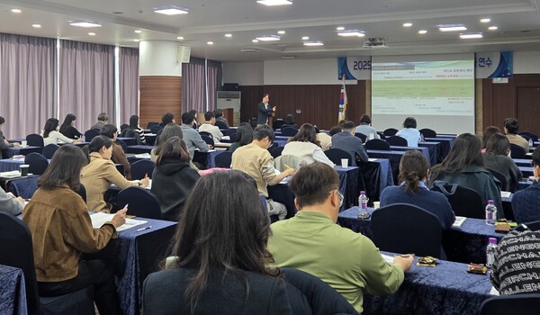 21일 보성에서 2025. 중학교 교육과정 설계·운영 역량 강화 연수가 진행되고 있다. / 사진=전라남도교육청
